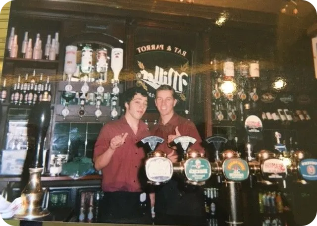 Nick Bell during his early ventures