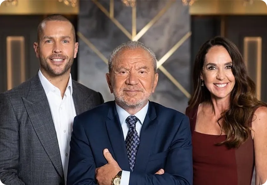 Nick Bell as an advisor on The Apprentice Australia